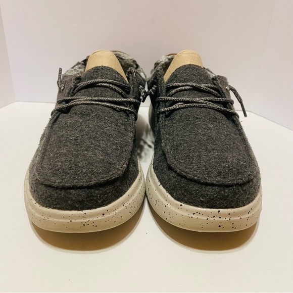 Skechers BOBS Skipper Cozyville Aztec Gray Lined Slip On Sneaker Women 9.5 - Picture 3 of 9